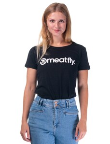 Dámské tričko Meatfly MF Logo černá