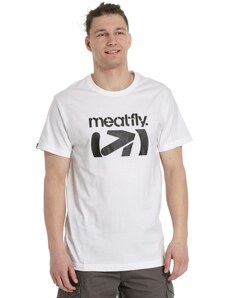 Pánské tričko Meatfly Podium bílá