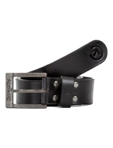 Meatfly Doppler Leather Belt A - Black | Černá