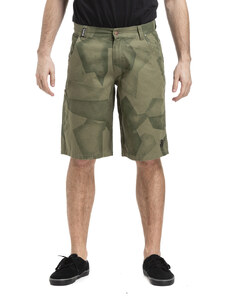 Meatfly Bobber 19 Shorts C - Olive Shade Mono | Zelená