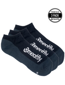 Meatfly ponožky Boot Triple pack Black | Černá