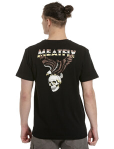 Meatfly pánské tričko Eagle Black | Černá | 100% bavlna