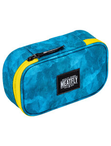 Meatfly pouzdro XL Pencil Case Mountains Blue | Modrá