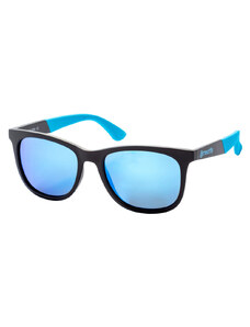 Meatfly sluneční polarizační brýle Clutch 2 Black Blue | Černá