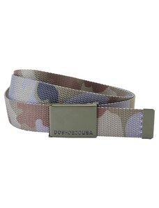 Dc shoes pánský pásek Web Belt 3 Woodland Camo Castlerock | Maskáč