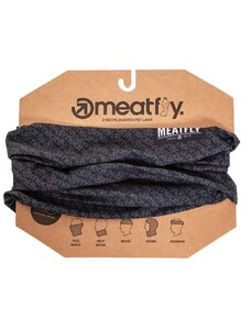 Meatfly šátek Eaves A - Logo | Černá