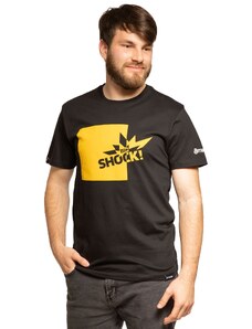 Meatfly tričko Big Shock Yellow/Black | Černá