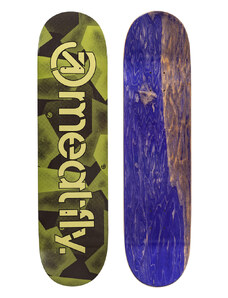 Meatfly skateboardová deska Flipin Mellow A - Olive Camo | Zelená