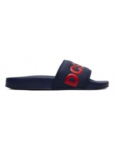 Dc shoes pánské pantofle Slide Navy / Red | Modrá