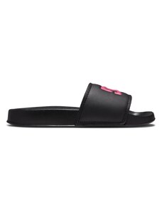 Dc shoes dámské pantofle Slide Black / Crazy Pink | Černá