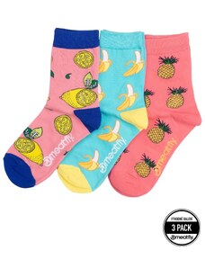 Meatfly ponožky Lexy Triple Pack Fruit | Mnohobarevná