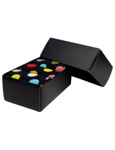 Meatfly ponožky Lexy Gift Pack Black Dots | Mnohobarevná