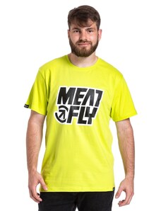 Meatfly pánské tričko Repash Safety Yellow | Žlutá