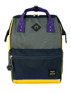 Himawari Unisex's Backpack Tr22312-6 Navy Blue