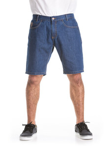 Meatfly Just 18 Denim Shorts A - Blue | Modrá | 100% bavlna