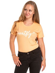 Meatfly dámské tričko Luna Peach | Oranžová