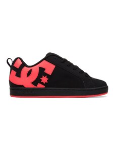 Dc shoes dámské boty Court Graffik Black/Hot Pink | Černá