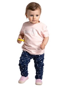 Meatfly dětské tričko Basic Powder Pink | Růžová
