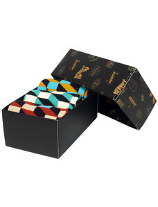 Meatfly pánské ponožky 3D Checkers Gift Pack | Mnohobarevná