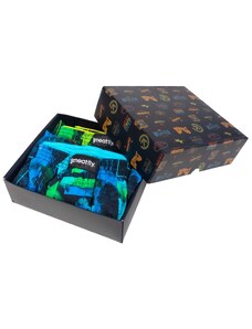 Meatfly pánské trenýrky Agostino Substance Gift Pack | Modrá