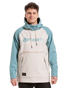 Meatfly pánská softshell bunda Jax Mint/Sand | Písková