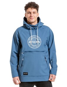 Meatfly pánská softshell bunda Jax Slate Blue | Modrá