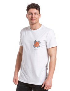 Meatfly pánské tričko Ductape White | Bílá