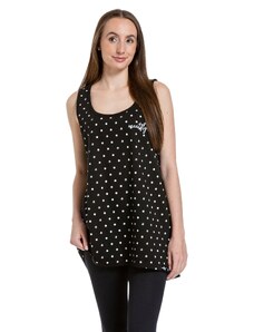 Meatfly dámské tílko Zoe Dots Black | Černá