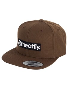 Meatfly kšiltovka Hornet Snapback Basic Logo Tan | Písková