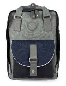 Himawari Unisex's Backpack Tr22313-6 Black/Graphite