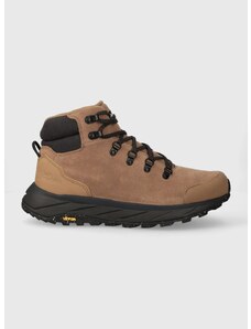 Boty Jack Wolfskin Terraventure Urban Mid pánské, hnědá barva