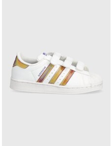 Dětské sneakers boty adidas Originals bílá barva