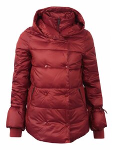Rino&Pelle zimní kratší áčková bunda ARINKA s kapucí měděná