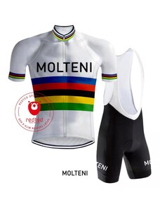 REDTED Molteni Rainbow Vintage cyklistické oblečení - RedTed