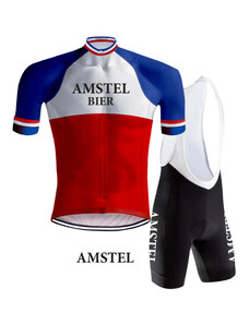 REDTED RETRO CYKLISTICKÝ DRES AMSTEL BEER - REDTED