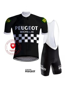 REDTED Vintage cyklistický set Peugeot - REDTED - Black