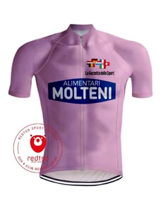 REDTED Vintage cyklistický dres - Molteni Maillot Rose Giro d'Italia - RedTed