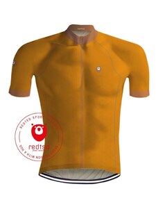 REDTED Cyklistický dres VIKING Oranžový - REDTED