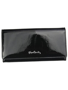 PIERRE CARDIN Luxusní dámská kožená peněženka s lístky Gasparo, černá