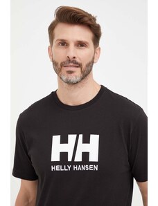 Tričko Helly Hansen HH LOGO T-SHIRT bílá barva, s aplikací, 33979