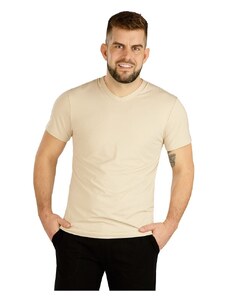 Pánské béžové elastické tričko LITEX