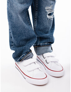 VICO Children's white Velcro sneakers Shelovet