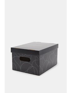 Sinsay - Sada 3 ks úložných krabic - černá