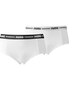 BÍLÝ SET KALHOTEK PUMA MINI SHORT 2 PACK Bílá