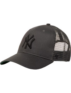 BASIC ŠEDÁ PÁNSKÁ KŠILTOVKA 47 BRAND MLB NEW YORK YANKEES BRANSON CAP