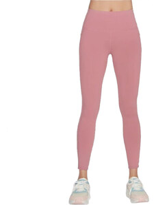 RŮŽOVÉ DÁMSKÉ LEGÍNY SKECHERS GO WALK HIGH WAISTED LEGGING Růžová