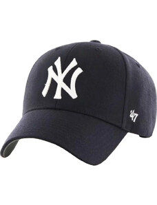 BASIC ČERNÁ PÁNSKÁ KŠILTOVKA 47 BRAND MLB NEW YORK YANKEES CAP Tmavě modrá