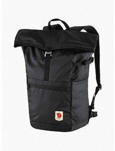 Batoh Fjallraven černá barva, velký, hladký, F23222.550-550