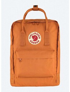 Batoh Fjallraven Kanken oranžová barva, velký, s aplikací, F23510.206-206