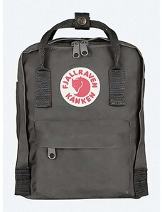 Batoh Fjallraven Kanken Mini šedá barva, malý, s aplikací, F23561.46-46